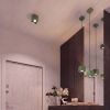 Appliques murales Aluminium Vert Olive G9 1 Quad