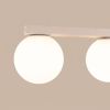 Plafonniers Acier Beige G9 2 Yoli
