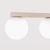 Plafonniers Acier Beige G9 2 Yoli