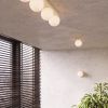 Plafonniers Acier Beige G9 4 Yoli