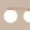 Plafonniers Acier Taupe G9 2 Yoli