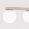 Plafonniers Acier Taupe G9 2 Yoli