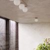 Plafonniers Acier Taupe G9 2 Yoli