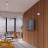 Appliques murales Acier Ocre Rouge G9 1 Yoli