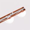 Plafonniers Acier Ocre Rouge G9 3 Yoli