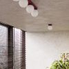 Plafonniers Acier Bourgogne G9 2 Yoli