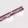 Plafonniers Acier Bourgogne G9 4 Yoli