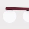Plafonniers Acier Bourgogne G9 6 Yoli