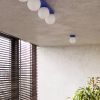 Appliques murales Acier Outremer G9 1 Yoli