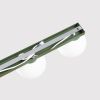 Plafonniers Acier Vert Olive G9 6 Yoli
