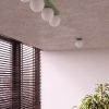 Plafonniers Acier Vert Olive G9 6 Yoli