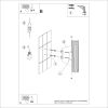 Appliques murales Aluminium Outremer GU10 2 Karbon