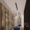 Plafonniers Aluminium Outremer GU10 1 Karbon
