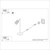 Lampes de bureau Aluminium Outremer GU10 1 Karbon