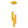 Suspensions Aluminium Jaune GU10 3 Karbon