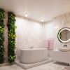 Appliques murales Aluminium Rose G9 1 Halo