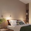 Appliques murales Acier Taupe E14 1 Nox