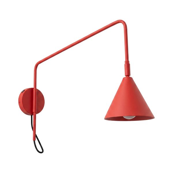 Appliques murales Acier Rouge E14 1 Nox