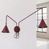 Appliques murales Acier Bourgogne E14 2 Nox