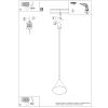 Suspensions Acier Jaune E27 1 Nox