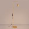 Lampadaire Acier Doré E14 1 Nox