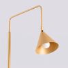 Lampadaire Acier Doré E14 1 Nox
