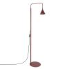 Lampadaire Acier Bourgogne E14 1 Nox