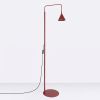 Lampadaire Acier Bourgogne E14 1 Nox