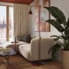 Lampadaire Acier Bourgogne E14 1 Nox
