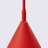 Lampadaire Acier Rouge E14 1 Nox