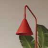 Lampadaire Acier Rouge E14 1 Nox