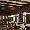 Appliques murales Acier Noir T8 1 Valo