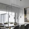 Suspensions Acier Noir GU10 2 Rana