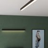 Appliques murales Aluminium Noir LED 1 Pinne