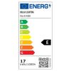 Plafonniers Aluminium Gris LED 1 Pinne