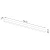 Appliques murales Aluminium Blanc LED 1 Pinne