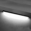 Appliques murales Aluminium Noir LED 1 Pinne