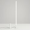 Lampadaire Acier Blanc LED 1 Trang