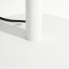 Lampadaire Acier Blanc LED 1 Trang