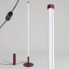 Lampadaire Acier Bordeaux LED 1 Trang