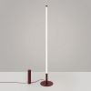Lampadaire Acier Bordeaux LED 1 Trang