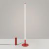 Lampadaire Acier Rouge LED 1 Trang