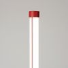 Lampadaire Acier Rouge LED 1 Trang