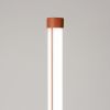 Lampadaire Acier Ocre Rouge LED 1 Trang