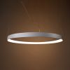 Lustres Aluminium Blanc LED 1 Rio