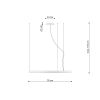 Lustres Aluminium Blanc LED 1 Rio