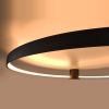 Plafonniers Aluminium Noir LED 1 Rio