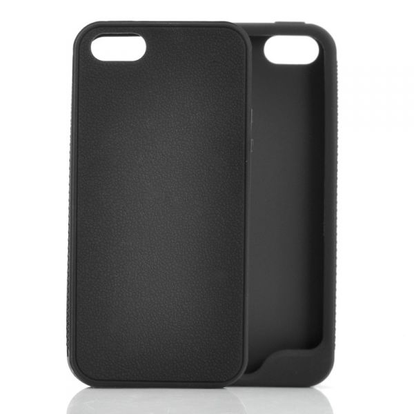 Coque iPhone 5 Souple, Fine - Noire