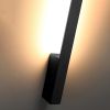 Appliques murales Aluminium Noir LED 1 Sappo