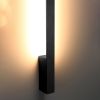 Appliques murales Aluminium Noir LED 1 Sappo